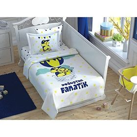 Taç Fenerbahçe Sarı Kanarya Fanatik Baby Lisanslı Bebek Pike Takımı