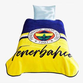 Taç Fenerbahçe Winter Lisanslı Lacivert Sarı 150x200 cm Tek Kişilik Battaniye