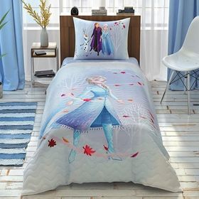 Taç Frozen 2 Breeze Kapitoneli Lisanslı Nevresim Takımı