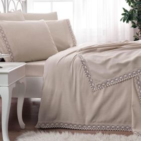 Taç Frozen Camel Çift Kişilik Pike Takımı