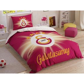 Taç Galatasaray Light Glow Tek Kişilik Lisanslı Nevresim Takımı