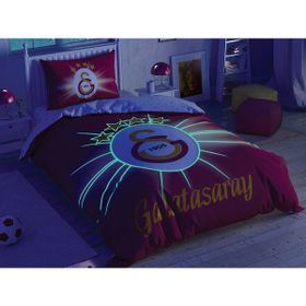 Taç Galatasaray Light Glow Tek Kişilik Lisanslı Nevresim Takımı