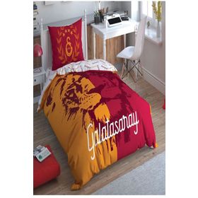 Taç Galatasaray Logo Lisanslı Tek Kişilik Nevresim Takımı