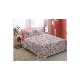 Taç Garden Pembe Çift Kişilik Pike Takımı