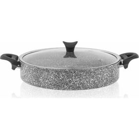 Taç Granit 20 cm Basık Tencere