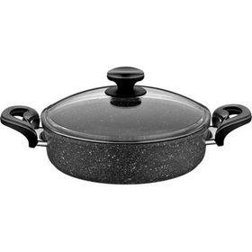 Taç Granit 26 cm Basık Tencere
