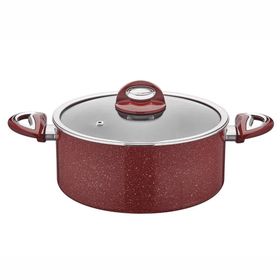 Taç Granit 32 Cm Derin Tencere