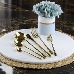 Taç Grasse 36 Parça Gold Çatal Kaşık Bıçak Seti