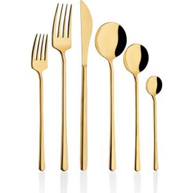 Taç Grasse 36 Parça Gold Çatal Kaşık Bıçak Seti