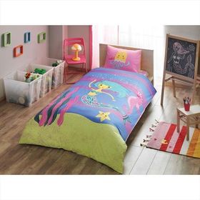 Taç Hallmark Mermaid Lisanslı Tek Kişilik Nevresim Takımı
