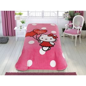 Taç Hello Kitty Cute Tek Kişilik Lisanslı Battaniye