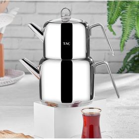 Taç Hera 2.45 lt Platin Maxi Çaydanlık Takımı
