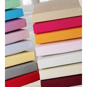 Taç Jersey Fuşya Tek Kişilik Çarşaf Takımı