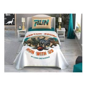 Taç Jurassic World Tek Kişilik Pike Takımı
