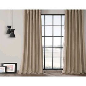 Taç Karartma Blackout Pilesiz Kum Beji 120x270 cm Fon Perde