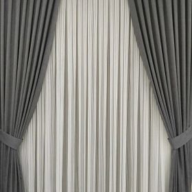 Taç Karartma Blackout Pilesiz Kum Beji 190x270 cm Fon Perde