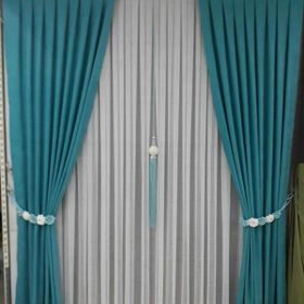 Taç Karartma Blackout Pilesiz Kum Beji 190x270 cm Fon Perde