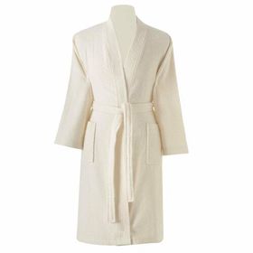 Taç Kimono Ekru Bornoz