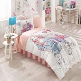 Taç Kristal Fashion Ranforce Tek Kişilik Uyku Seti