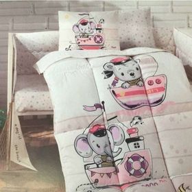 Taç Kristal Sailing Pinky Bebek Uyku Set