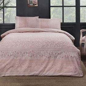 Taç Leona Pembe Çift Kişilik Nevresim Takımı