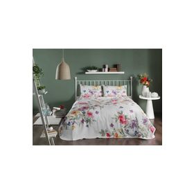 Taç Lila Tek Kişilik Pike Takımı Blanche Tk V01- 50030