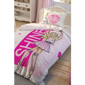 Taç Lisanslı Barbie Ballet Nevresim Takımı