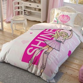 Taç Lisanslı Barbie Ballet Nevresim Takımı