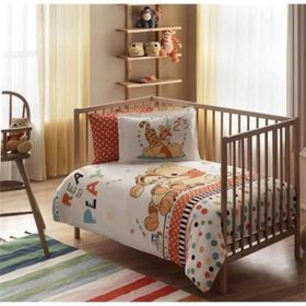Taç Lisanslı Bebek Disney Cars Baby Patchwork Bebek Nevresim Takımı