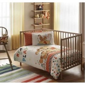 Taç Lisanslı Bebek Disney Cars Baby Patchwork Bebek Nevresim Takımı