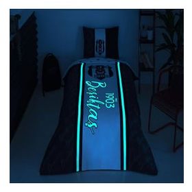 Taç Lisanslı Beşiktaş 1903 Glow Tek Kişilik Pamuk Nevresim Takımı