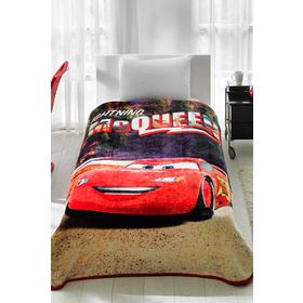 Taç Lisansli Cars Lightning Tek Kişilik Battaniye