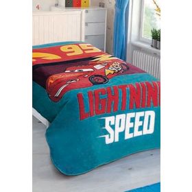 Taç Lisansli Cars Lightning Tek Kişilik Battaniye