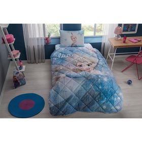 Taç Lisanslı Disney Frozen Tek Kişilik Yorgan