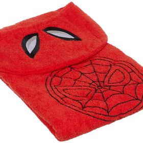 Taç Lisanslı Disney Spiderman Pamuk Panço Havlu