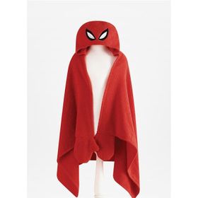 Taç Lisanslı Disney Spiderman Pamuk Panço Havlu