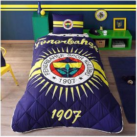 Taç Lisanslı Fenerbahçe Yastık Hediyeli Yorgan Seti