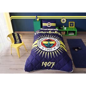 Taç Lisanslı Fenerbahçe Yastık Hediyeli Yorgan Seti