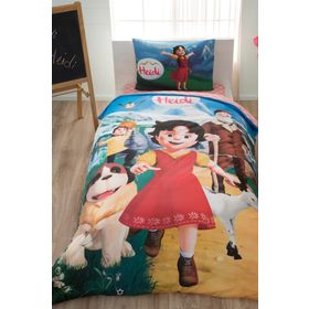 Taç Lisanslı Heidi Tek Kişilik Nevresim Takımı