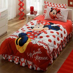 Taç Lisanslı Minnie Mouse Sketch Bebek Uyku Seti