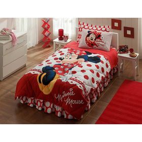 Taç Lisanslı Minnie Mouse Sketch Bebek Uyku Seti