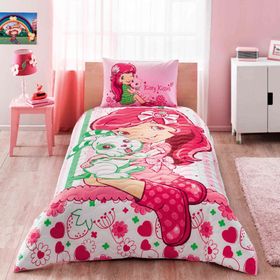 Taç Lisanslı Strawberry Shortcake Tek Kişilik Nevresim Takımı