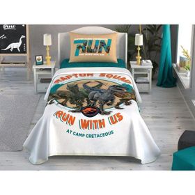 Taç Lisanslı Tek Kişilik Pike Takımı Jurrasic World nd_8682475042796
