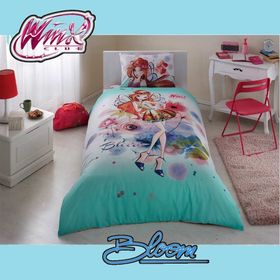 Taç Lisanslı Winx Bloom Tek Kişilik Nevresim Takımı