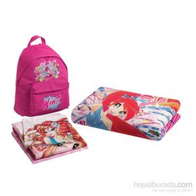 Taç Lisanslı Winx Tek Kişilik Yatak Örtülü Nevresim Takımı