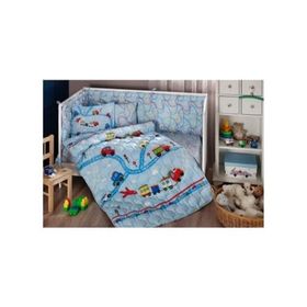 Taç Little Cars Bebek Uyku Seti