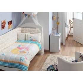 Taç Little Cat Sarı Ranforce Bebek Uyku Seti