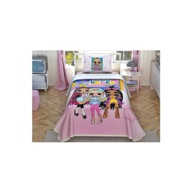 Taç Lol Surprise Omg Babes Lisanslı 120x200 cm Pike Takımı