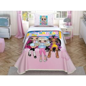 Taç Lol Surprise Omg Babes Lisanslı 120x200 cm Pike Takımı