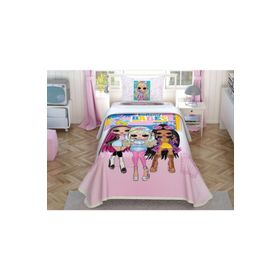 Taç Lol Surprise Omg Babes Lisanslı 120x200 cm Pike Takımı